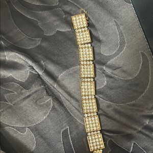 1940-1970 Kramer Square links Bracelet